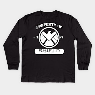 S.H.I.E.L.D Athletic Dept. Kids Long Sleeve T-Shirt